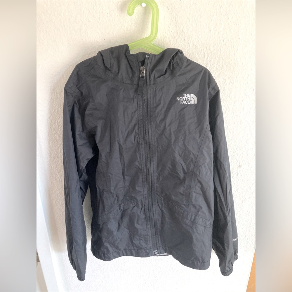 The North Face Jacket Sz M Girls DryVent 2 in 1  Hooded Black Winter